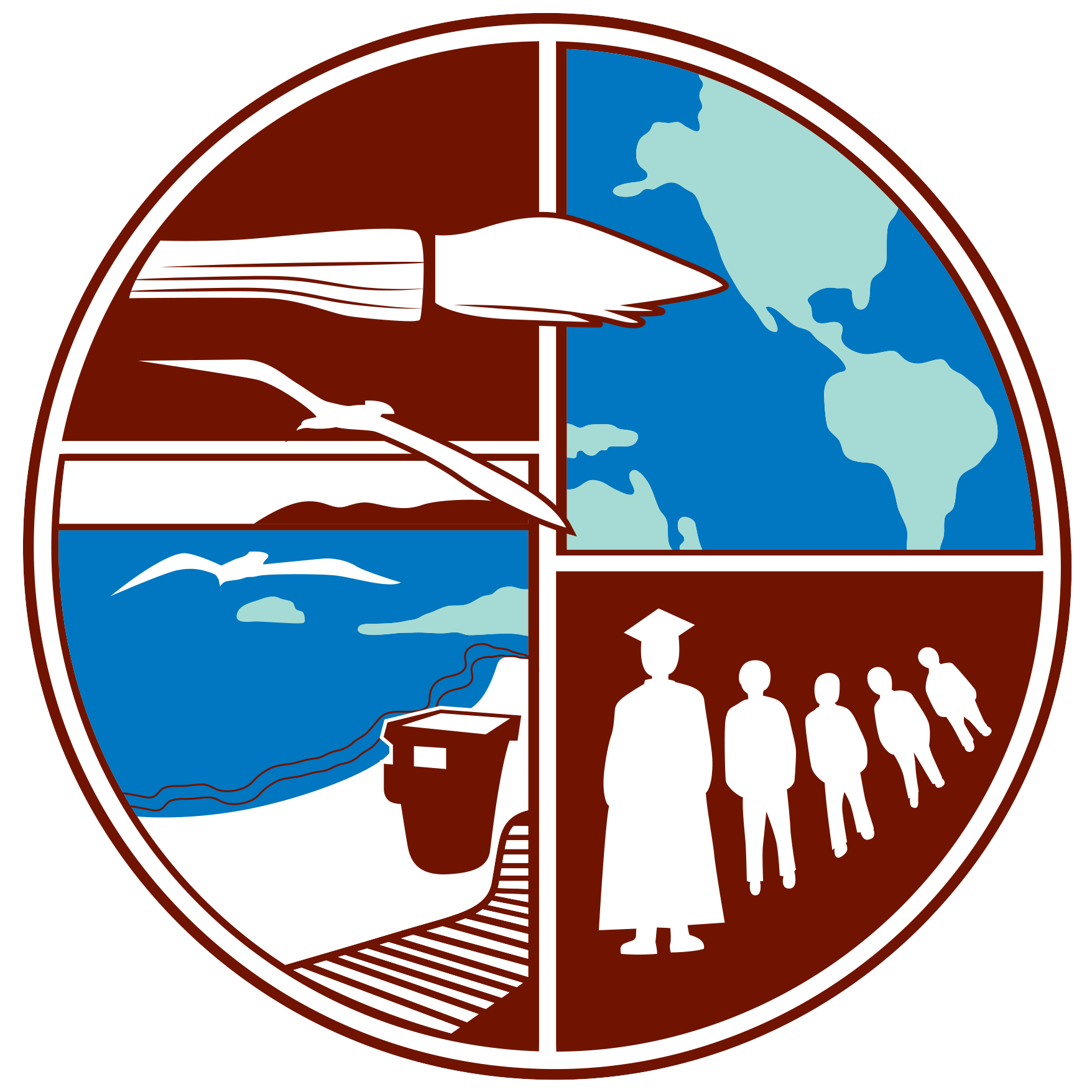 District logo